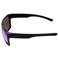 Óculos de Sol HB Carvin 2.0 Matte Black Blue Chrome - loja online