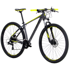 Bicicleta MTB Groove Hype 50 15 24v Hd Grafite/Amarelo/Preto - comprar online