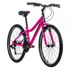 Bicicleta Infantil Groove Indie Aro 24 Rosa, Azul e Preto - comprar online