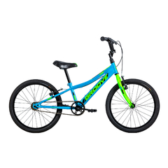 Bicicleta Infantil Groove Ragga Aro 20 Azul/Verde/Preto