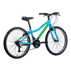 Bicicleta Infantil Groove Ragga Aro 20 Azul/Verde/Preto - comprar online
