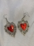 Aretes corazón estilo religioso - comprar online