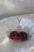 Aretes de cereza