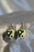 Aretes corazon jing jang - comprar en línea