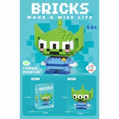 Bricks para Armar Alien - Construcción Creativa - FabiAkitsu8