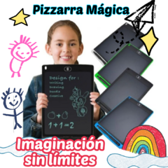 Pizarra 8.5 Magica Para Dibujar Sin Papel Niños Unicolor VERDE - tienda online