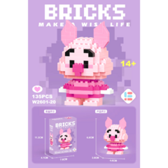 Bricks para Armar Cerdito - Construcción Creativa - comprar online