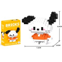 Bricks para Armar Perro - Construcción Creativa - FabiAkitsu8