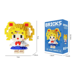 Bricks para Armar Princesa - Construcción Creativa - FabiAkitsu8