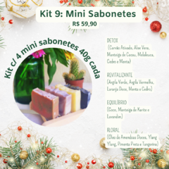 KIT MINI SABONETES ARTESANAIS