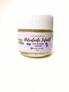 Hidratante Infantil Natural Vegano (Bebês e Crianças) - Excelente para Dermatite Atópica 60g