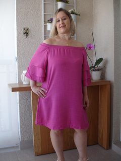 VESTIDO OMBRO A OMBRO - Rosa Foti Modas