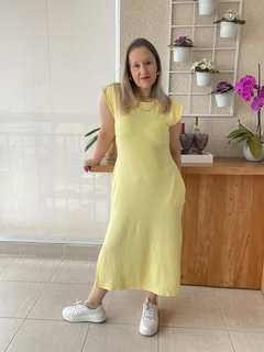 Vestido Positano Amarelo