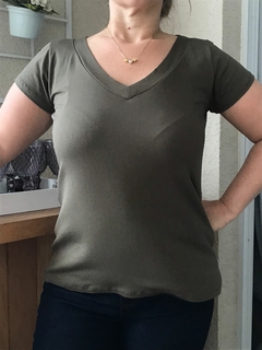 BLUSA PODRINHA (Tamanho Único - veste M e G) - Verde Militar