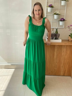 Vestido Livorno Verde - Rosa Foti Modas