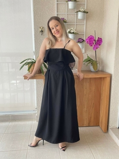 Vestido Capri Preto - Rosa Foti Modas