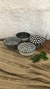 Conjunto 4 Bowls Black & White Geométricos