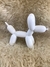 Escultura Cachorro em Poliresina Branco - comprar online
