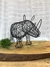 Escultura de Rinoceronte em Metal na internet