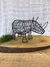 Escultura de Rinoceronte em Metal - Selezione