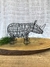 Escultura de Rinoceronte em Metal - comprar online
