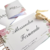 Kit Caderno Casamento + Votos o par - Floral Rosa - comprar online