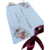 Caderno Assinaturas 20x30 A4 - Mensagens Casamento (Guestbook Livro) - Floral Marsala - comprar online