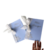 Livro de Votos de Casamento com Laminação Prata - Cor Azul Serenity- Par na internet