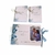 Kit Caderno Casamento + Votos o par floral azul serenity