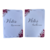 Livro de Votos Casamento com Estampa Personalizada Floral Rosa Pink - Par (cópia) - comprar online