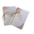 Livro de Votos Casamento com Estampa Personalizada Floral Rose com Letras Douradas- Par - comprar online