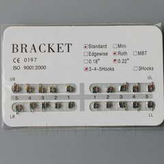 Brackets Metálicos MBT - Odontologia Distribuidor