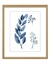 Quadro floral azul - 63X53