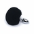 Plug Anal em Metal com Cauda Pompom (Cor personalizada)