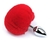 Plug Anal em Metal com Cauda Pompom (Cor personalizada) - comprar online