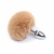 Plug Anal em Metal com Cauda Pompom (Cor personalizada) na internet