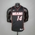 Imagem do REGATA JORDAN MIAMI HEAT PERSONALIZADA (SILK) BLACK