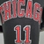 REGATA NIKE CHICAGO BULLS PERSONALIZADA (SILK) PRETA - Dukel Sports l Camisas de Futebol