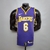 REGATA NIKE LOS ANGELES LAKERS PERSONALIZADA (SILK) ROXA/BRANCA/AMARELA - GOLA V