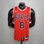 REGATA NIKE CHICAGO BULLS PERSONALIZADA (SILK) VERMELHA