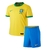 CONJUNTO INFANTIL SELEÇÃO BRASILEIRA- AMARELO