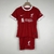 KIT INFANTIL LIVERPOOL 2023 - CAMISA E CALÇÃO