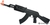 CYMA Sport AK47 RIS Tactical Sportsline Airsoft AEG Rifle con caja de cambios de metal