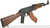 CYMA AK74-M Rifle Airsoft AEG metal imitación madera - comprar en línea