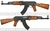 Custom AK47 CYMA FullMetal Madera real Blowback Airsoft AEG en internet