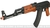 Custom AK47 CYMA FullMetal Madera real Blowback Airsoft AEG - VETA