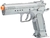 Pistola Airsoft GBB personalizada de edición limitada con licencia Cybergun Tanfoglio de KWC (Plata) - tienda en línea