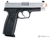 Cybergun KAHR ARMS Pistola Airsoft de tamaño completo TP45 con licencia (Color: Plata / Solo pistola)