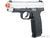 Cybergun KAHR ARMS Pistola Airsoft de tamaño completo TP45 con licencia (Color: Plata / Solo pistola) - tienda en línea