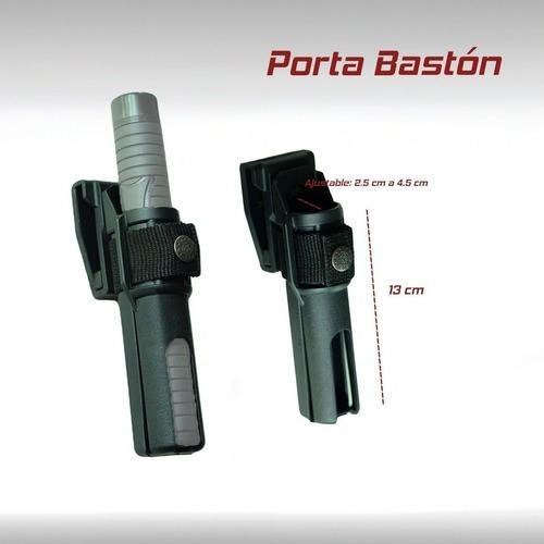 3.470 - Tonfa Bastón Retáctil Flexible Para Defensa Personal Y Fuerzas -  OEM - BOMBEROMANIA